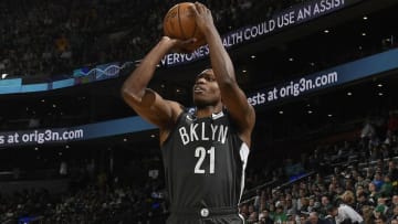 Brooklyn Nets Treveon Graham. Mandatory Copyright Notice: Copyright 2019 NBAE (Photo by Brian Babineau/NBAE via Getty Images)