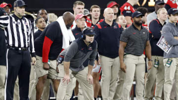 Head coach Kirby Smart of the Georgia Bulldogs (Photo by Steph Chambers/Getty Images)