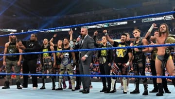 NXT invades the Nov. 1, 2019 edition of WWE Friday Night SmackDown. Photo: WWE.com