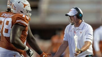 Tom Herman, Texas Football Mandatory Credit: Ricardo B. Brazziell/American-Statesman via USA TODAY NETWORK