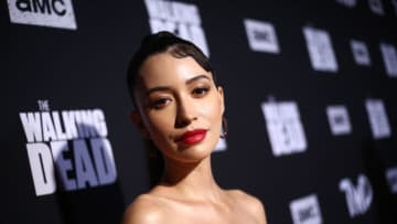WEST HOLLYWOOD, CALIFORNIA - SEPTEMBER 23: Christian Serratos attends The Walking Dead Premiere and Party on September 23, 2019 in West Hollywood, California. (Photo by Tommaso Boddi/Getty Images for AMC)