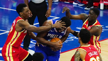 Atlanta Hawks. Mandatory Credit: James Lang-USA TODAY Sports
