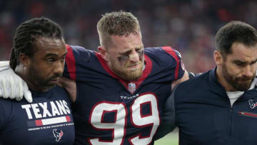 HOUSTON, TX - OCTOBER 08: J.J. Watt