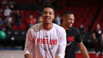 Portland Trail Blazers CJ McCollum (Photo by Sam Forencich/NBAE via Getty Images)