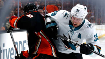ANAHEIM, CA - APRIL 12: Logan Couture