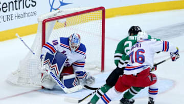 Alexandar Georgiev, New York Rangers. (Photo by Tom Pennington/Getty Images)