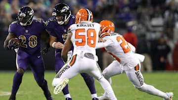 BALTIMORE, MD - NOVEMBER 10: Running back Terrance West