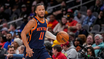 New York Knicks guard Jalen Brunson Mandatory Credit: Dale Zanine-USA TODAY Sports