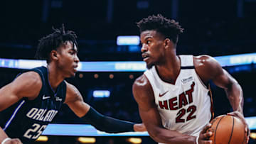 Wesley Iwundu of the Orlando Magic defends. (Photo by Harry Aaron/Getty Images)
