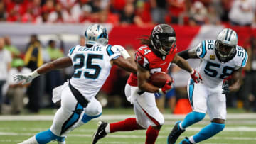 ATLANTA, GA - OCTOBER 02: Devonta Freeman