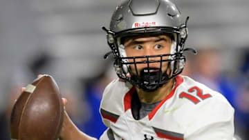 Auburn football offensive coordinator Philip Montgomery offered star eighth-grade Thompson Warriors quarterback Trent Seaborn Mandatory Credit: The Montgomery Advertiser