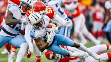 KANSAS CITY, MO - JANUARY 6: Cornerback Adoree' Jackson