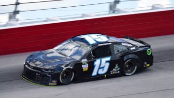 DARLINGTON, SC - AUGUST 31: Ross Chastain, driver of the #15 Chevrolet, drives during practice for the Monster Energy NASCAR Cup Series Bojangles' Southern 500 at Darlington Raceway on August 31, 2018 in Darlington, South Carolina. (Photo by Jared C. Tilton/Getty Images)