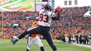 Houston Texans tight end Jordan Thomas (Photo by Joe Amon/The Denver Post via Getty Images)