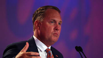 Auburn football head coach Hugh Freeze said that the Tigers' 2024 and 2025 classes will be 'really vital' to the program's success moving forward Mandatory Credit: Adam Hagy-USA TODAY Sports