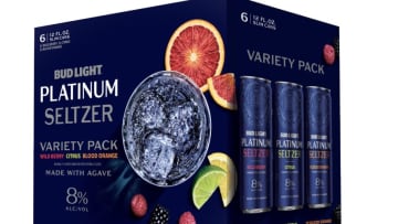 Bud Light Platinum Seltzer, photo provided by Bud Light