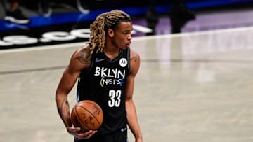 NEW YORK, NEW YORK - MAY 25: Nicolas Claxton #33 of the Brooklyn Nets (Photo by Steven Ryan/Getty Images)
