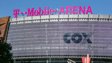 LAS VEGAS, NV - JUNE 7: The new T-Mobile Arena at Toshiba Plaza, expected to be the home of an NHL team, is viewed on June 7, 2016 in Las Vegas, Nevada. Tourism in America's 'Sin City' has, over the last several years, made a significant comeback following the Great Recession, with visitors filling the hotels, restaurants, and casinos in record numbers. (Photo by George Rose/Getty Images)