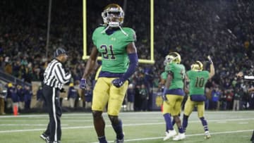 Notre Dame safety Jalen Elliott (Photo by Joe Robbins/Getty Images)