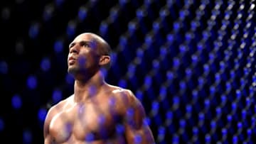 JACKSONVILLE, FLORIDA - MAY 16: Edson Barboza of Brazil looks on against Dan Ige of the United States in their Featherweight bout during UFC Fight Night at VyStar Veterans Memorial Arena on May 16, 2020 in Jacksonville, Florida. (Photo by Douglas P. DeFelice/Getty Images)