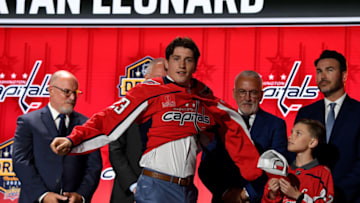Ryan Leonard, Washington Capitals Mandatory Credit: Christopher Hanewinckel-USA TODAY Sports
