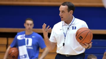 Duke basketball head coach Mike Krzyzewski (Photo by Lance King/Getty Images)