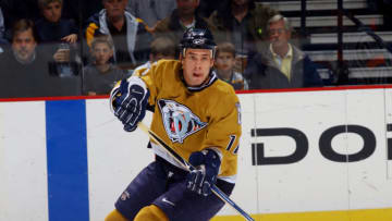 2002 Season: David Legwand. (Photo by Bruce Bennett Studios/Getty Images)