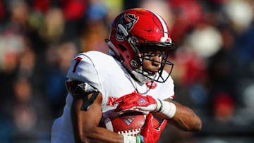 CHESTNUT HILL, MA - NOVEMBER 11: Nyheim Hines