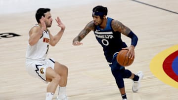 D'Angelo Russell, Minnesota Timberwolves (Photo by Matthew Stockman/Getty Images)