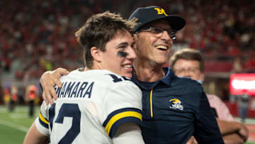 Jim Harbaugh, Michigan football Mandatory Credit: Dylan Widger-USA TODAY Sports