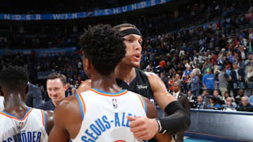 OKC Thunder Shai Gilgeous-Alexander (Photo by Zach Beeker/NBAE via Getty Images)