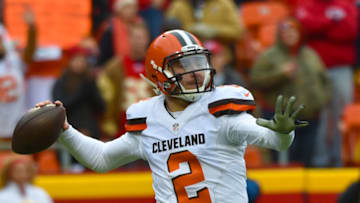 KANSAS CITY, MO - DECEMBER 27: Johnny Manziel