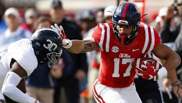 OXFORD, MS - NOVEMBER 05: Evan Engram