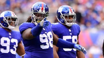 EAST RUTHERFORD, NJ - OCTOBER 08: Damon Harrison (Photo by Steven Ryan/Getty Images)