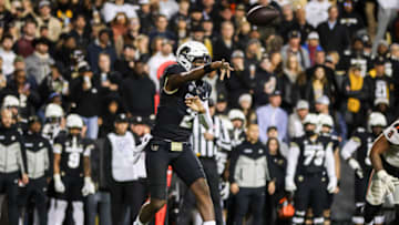 Coach Prime's prized star Colorado football transfer under center is "a round-two talent at best" according to Mike Farrell of Mike Farrell Sports Mandatory Credit: Chet Strange-USA TODAY Sports
