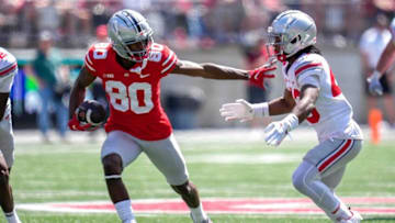 Noah Rogers had some good moments for the Ohio State Football team. Mandatory Credit: Joseph Scheller-The Columbus DispatchFootball Ceb Osufb Spring Game Ohio State At Ohio State