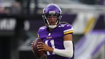 Kellen Mond, Minnesota Vikings (Photo by David Berding/Getty Images)