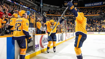 NASHVILLE, TN - JANUARY 20: Ryan Johansen