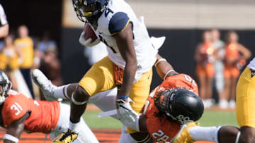 STILLWATER, OK - OCTOBER 29: Running back Kennedy McKoy