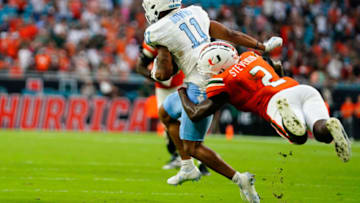 Oct 8, 2022; Miami Gardens, Florida, USA; Mandatory Credit: Rich Storry-USA TODAY Sports