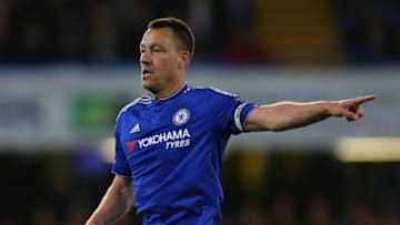 LONDON, ENGLAND - MAY 02 : John Terry of Chelsea during the Barclays Premier League match between Chelsea and Tottenham Hotspur at Stamford Bridge on May 2, 2016 in London, England. (Photo by Catherine Ivill - AMA/Getty Images)