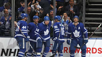 Auston Matthews of the Toronto Maple leafs (Photo by Claus Andersen/Getty Images)