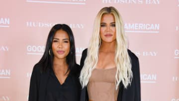 Hudson's Bay Co-Founders Emma Grede and Khloe Kardashian (Photo by George Pimentel/Getty Images)