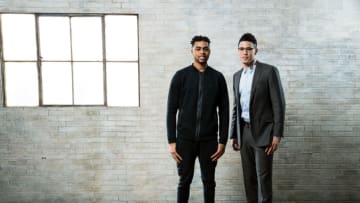Phoenix Suns D'Angelo Russell Devin Booker (Photo by Nathaniel S. Butler/NBAE via Getty Images)