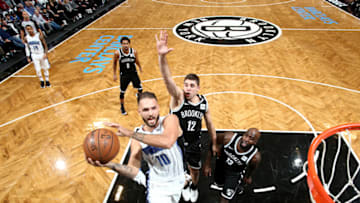 BROOKLYN, NY - OCTOBER 20: Evan Fournier