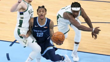 Ja Morant, Memphis Grizzlies Mandatory Credit: Nelson Chenault-USA TODAY Sports
