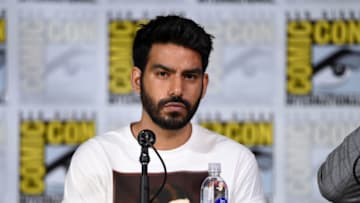 SAN DIEGO, CA - JULY 21: Actor Rahul Kohli speaks onstage at the iZOMBIE special video presentation and Q+A during Comic-Con International 2017 at San Diego Convention Center on July 21, 2017 in San Diego, California. (Photo by Mike Coppola/Getty Images)