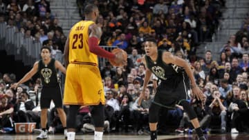 CLEVELAND, OH - FEBRUARY 27: Giannis Antetokounmpo