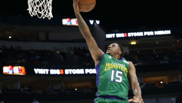 Denver Nuggets: Mario Chalmers #15 of the 3 Headed Monsters shoots the ball against the Power during week nine of the BIG3 three on three basketball league at American Airlines Center on 17 Aug. 2019 in Dallas, Texas. (Photo by Ron Jenkins/BIG3 via Getty Images)