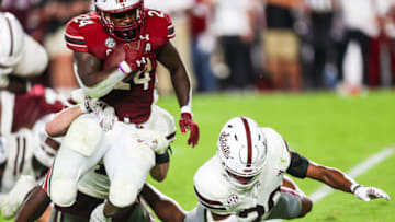South Carolina football running back Mario Anderson. Mandatory Credit: Jeff Blake-USA TODAY Sports